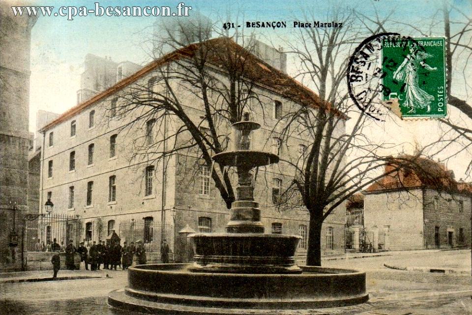431 - BESANÇON - Place Marulaz